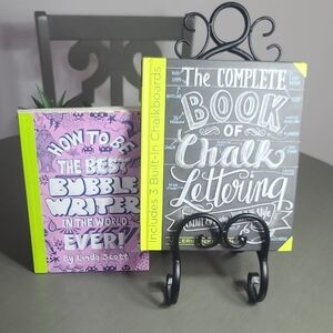 The Complete Book of Chalk Lettering - Black and Yellow
